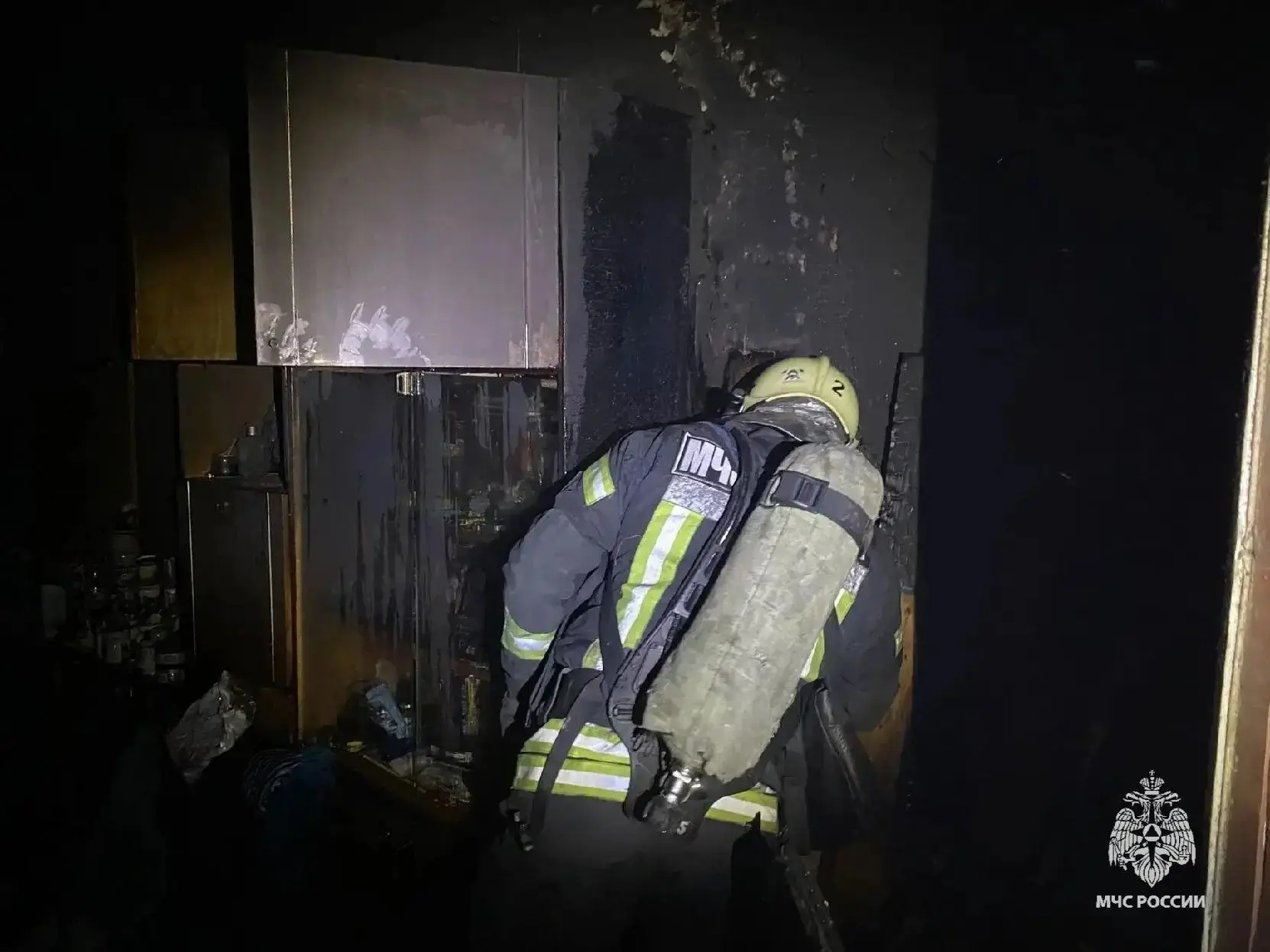 🔥В переулке Артельном в Орле горела двухкомнатная квартира