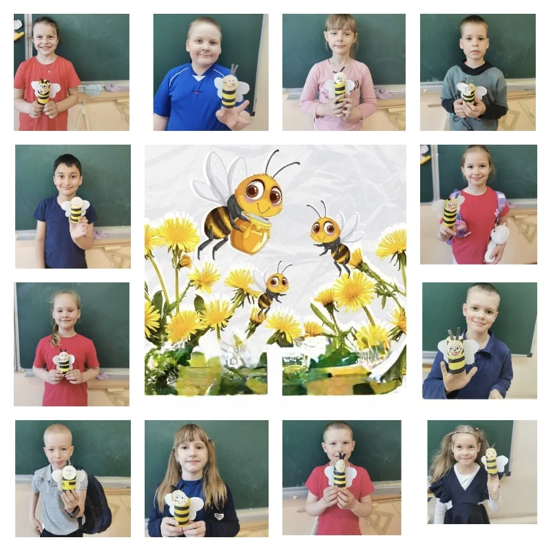 ДЕНЬ МАЛЕНЬКИХ ТРУЖЕНИЦ С БОЛЬШИМ СЕРДЦЕМ 🐝 

✨В честь праздника Всемирного дня пчёл для экознаек ц
