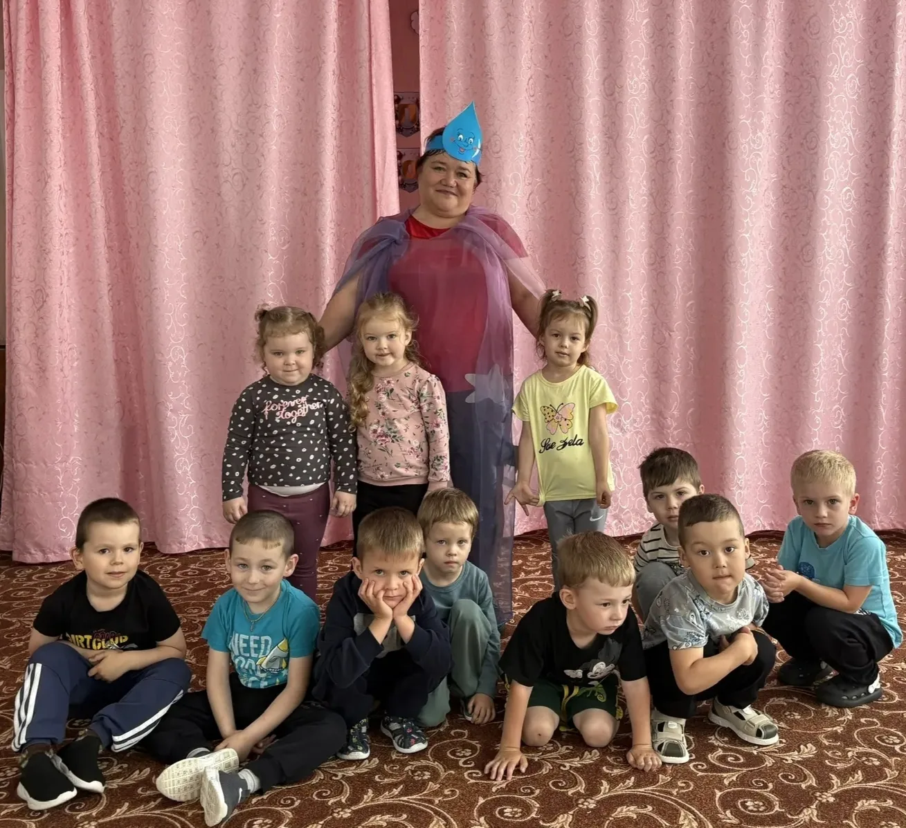 💧В гостях у старшей группы — сама Водица!
Сегодня в наш детский сад «Берёзка» к ребятам из старшей 