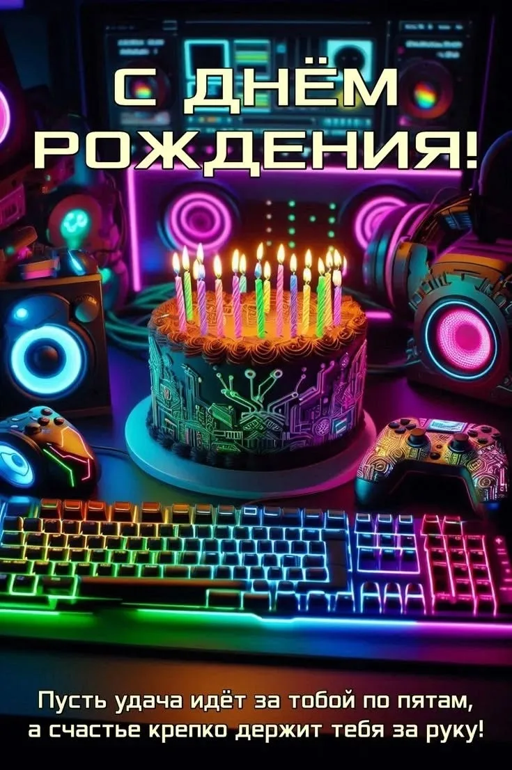 Поздравляем с Днём рождения! 🎂🎁