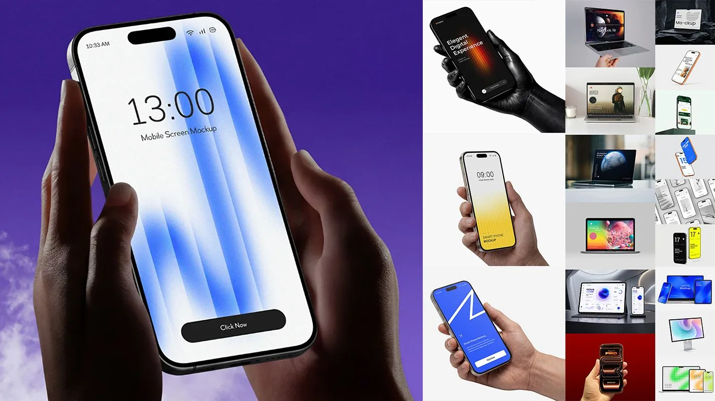 #free #mockup #gadget

► Макеты различных гаджетов
Various Gadget Devices Mockups by VA 59 ( Free )
