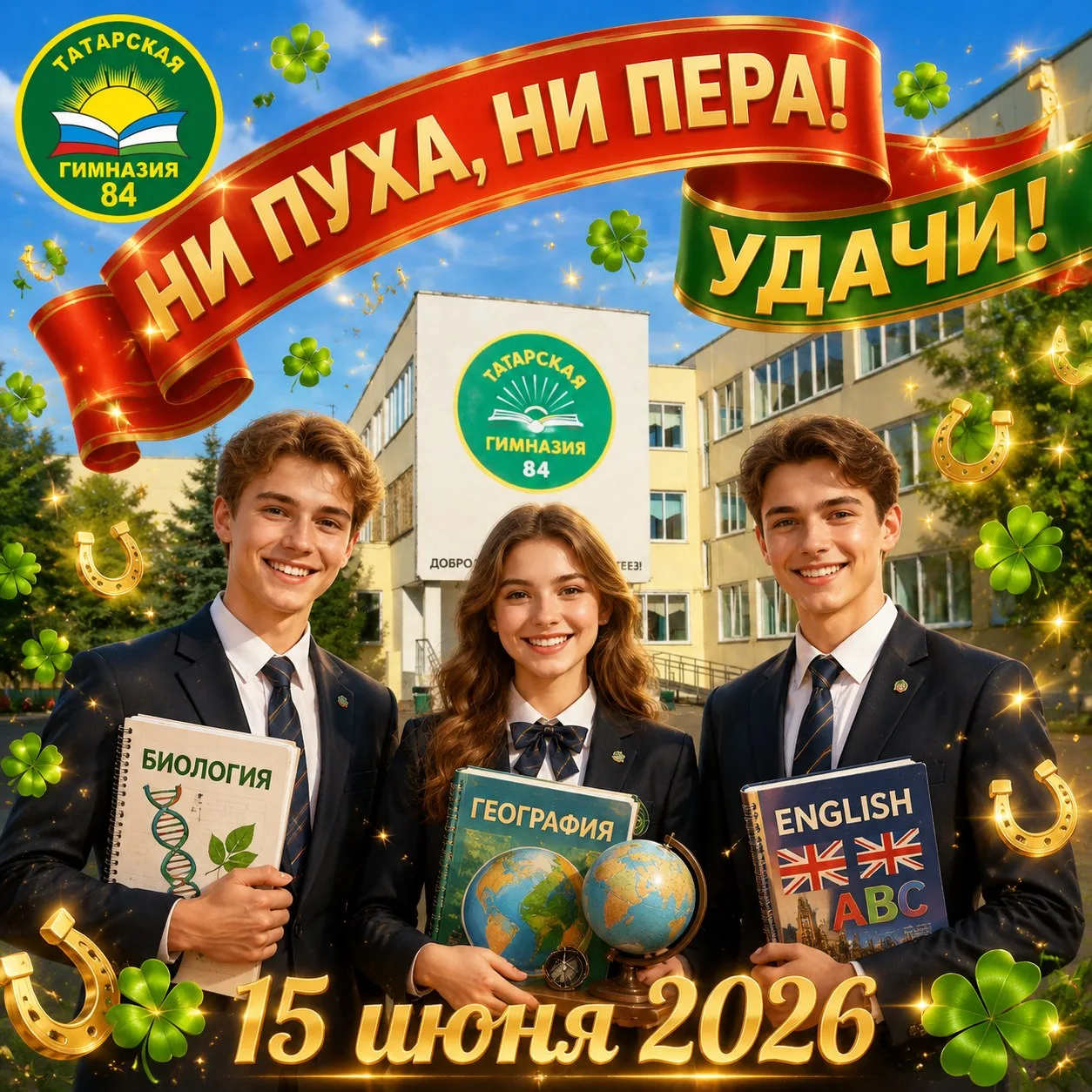 Дорогие наши одиннадцатиклассники!

Сегодня, 15 июня 2026 года, для кого-то из вас наступил, возможн