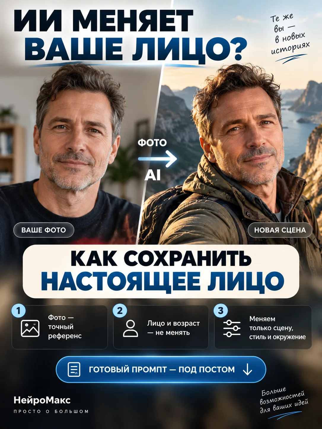 ИИ постоянно меняет ваше лицо?