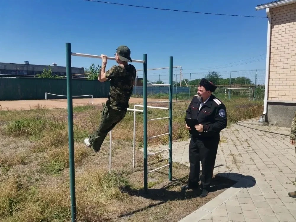 Третий день учебных сборов в Приморско‑Ахтарском филиале техникума "Знание" прошёл насыщенно и плодо