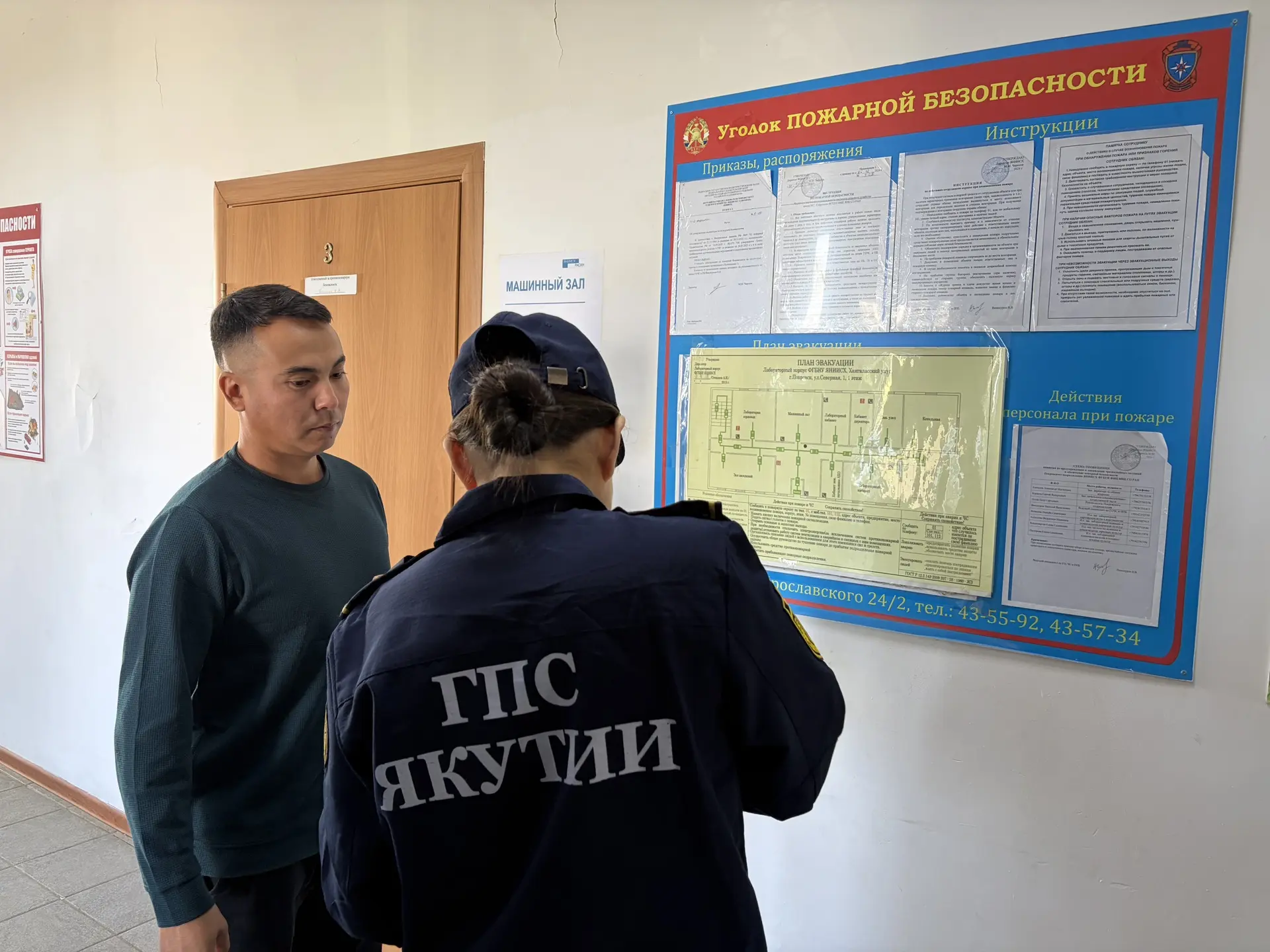 В Хангаласском улусе проходят рейды на избирательных участках.