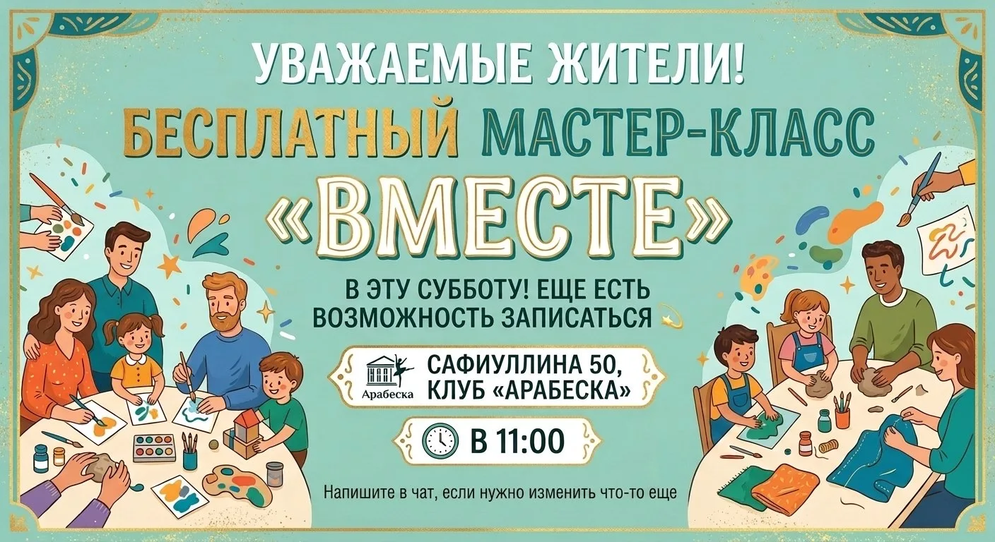 ☀️Здравствуйте, уважаемые жители!