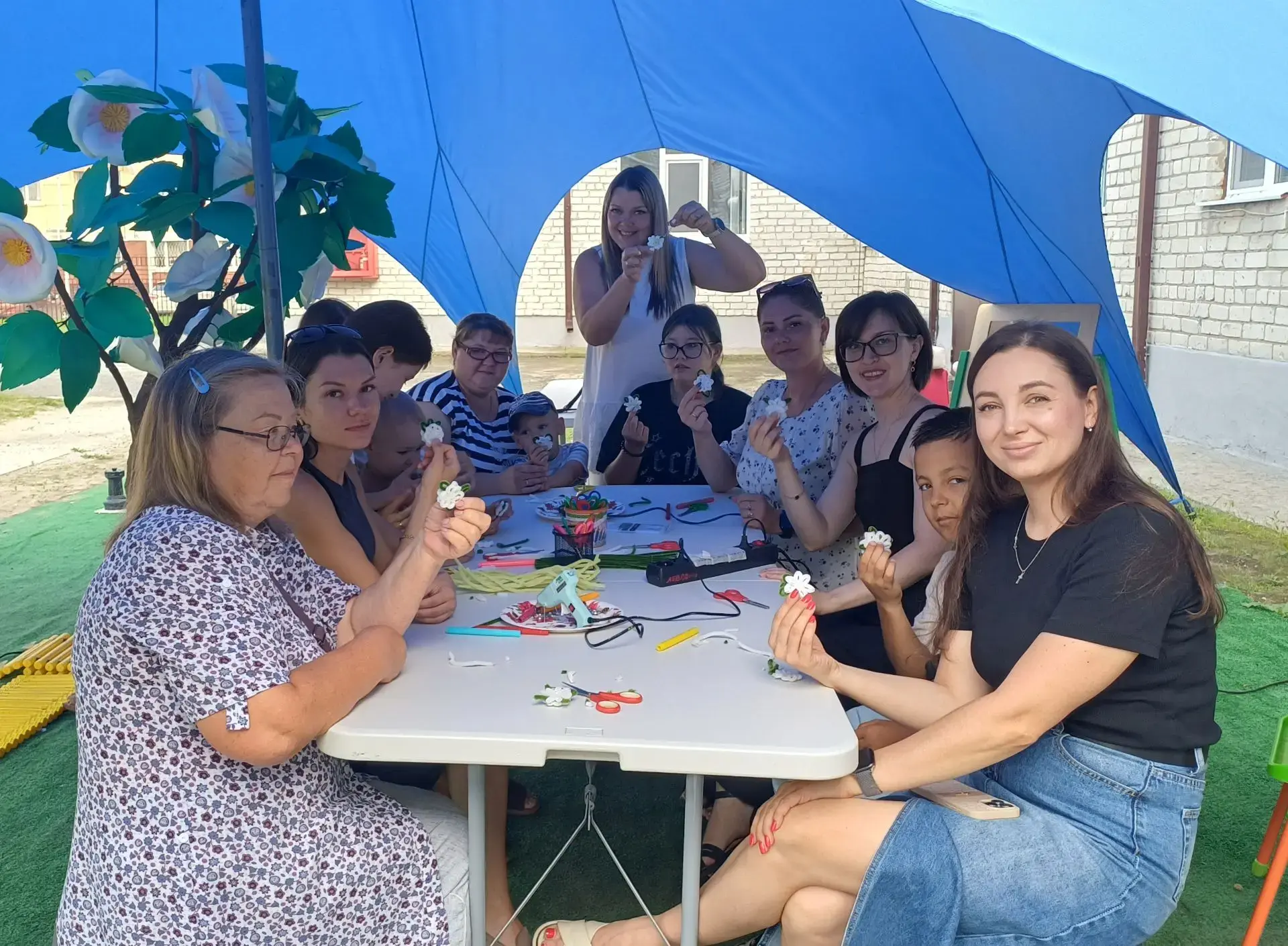 🌼🧵 В преддверии Дня семьи, любви и верности для родителей воспитанников групп «Почемучка» и «АБВГД
