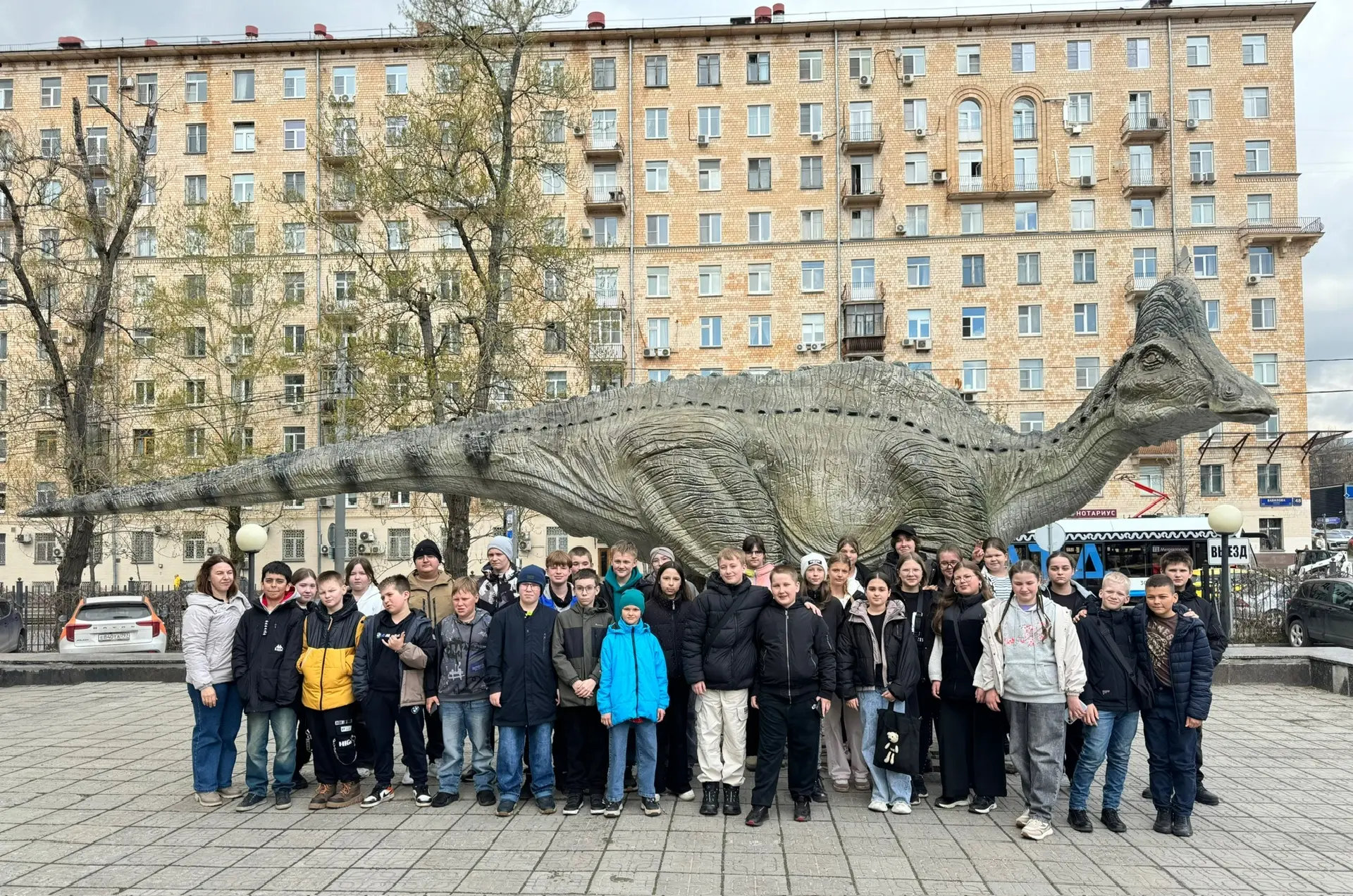 🦖 Выходные с пользой: 5-е классы в Дарвиновском музее