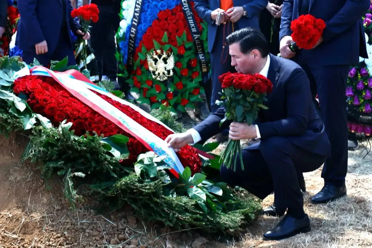 Калмыкия простилась с Героем России Нараном Алексеевичем Очир-Горяевым