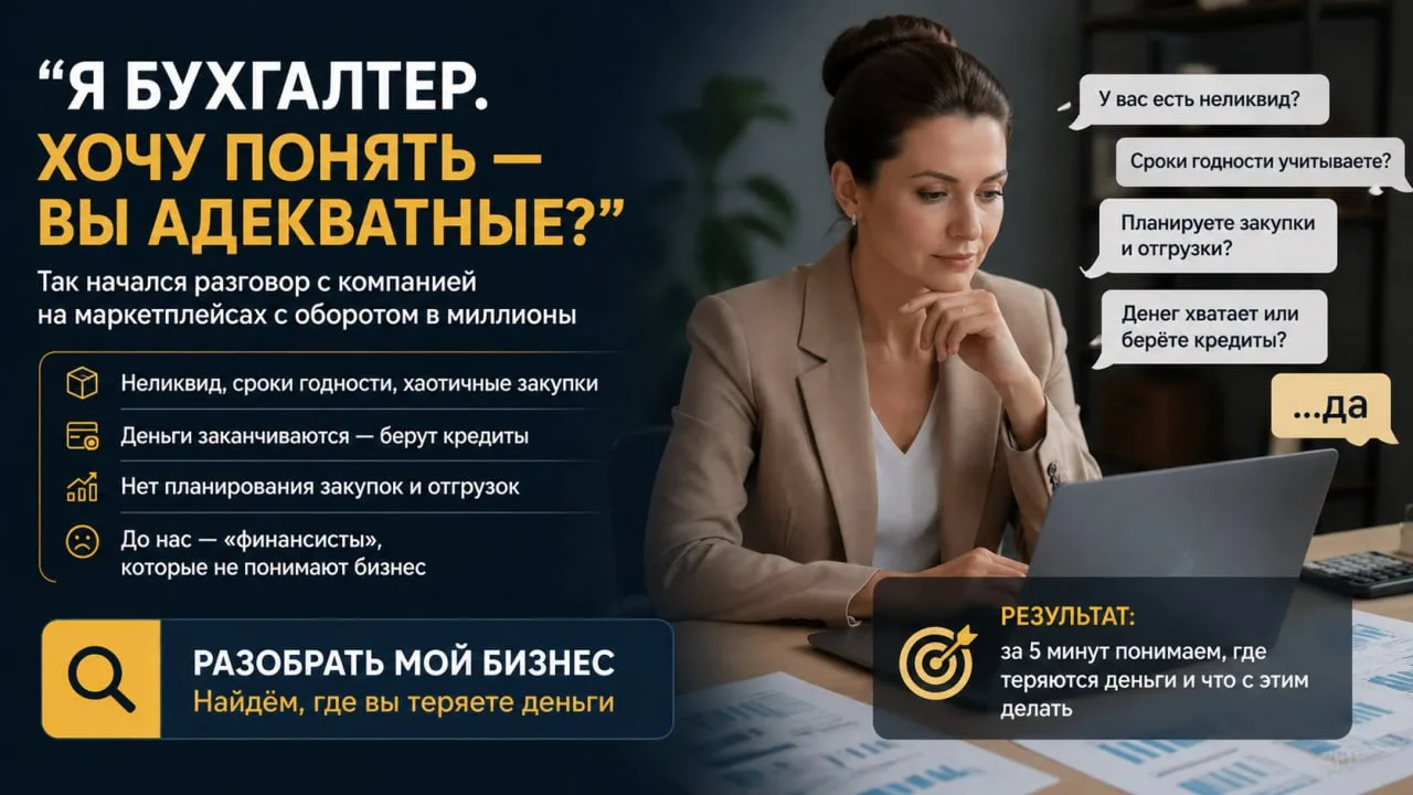 “Я бухгалтер. Хочу понять — вы вообще адекватные?”

Так начался разговор с нами у одной компании на 