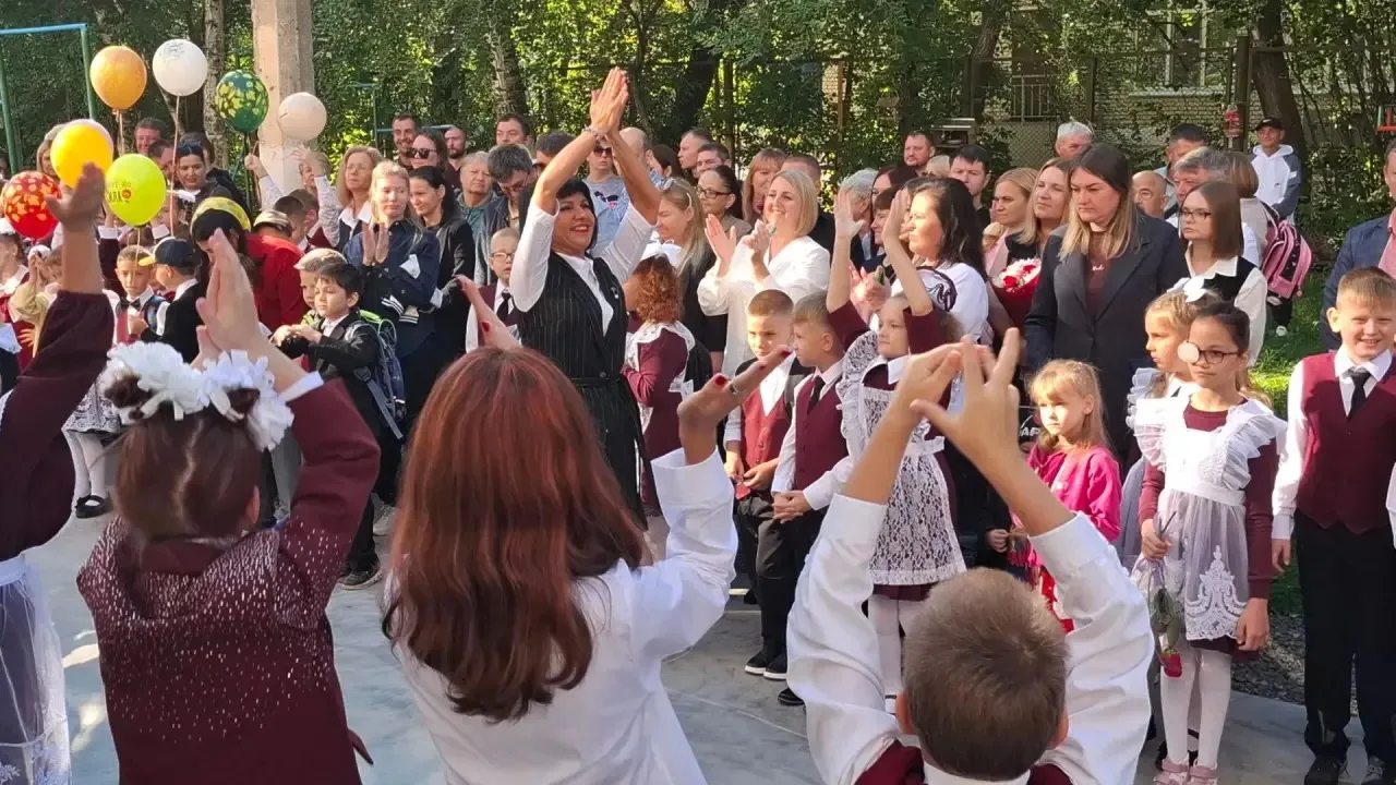 В нашей школе 1 сентября прошла не просто торжественная линейка, а настоящий праздник, ...