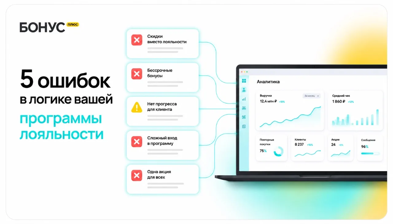 Сильная программа лояльности — это не раздача бонусов ради бонусов, а инструмент управления поведени
