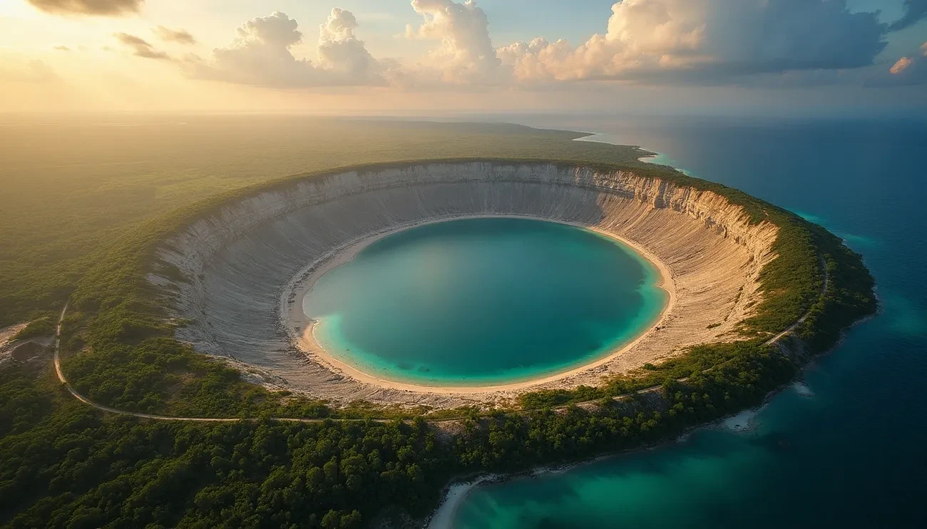 🏔️ Кратер Чиксулуб — место, где закончилась эпоха динозавров