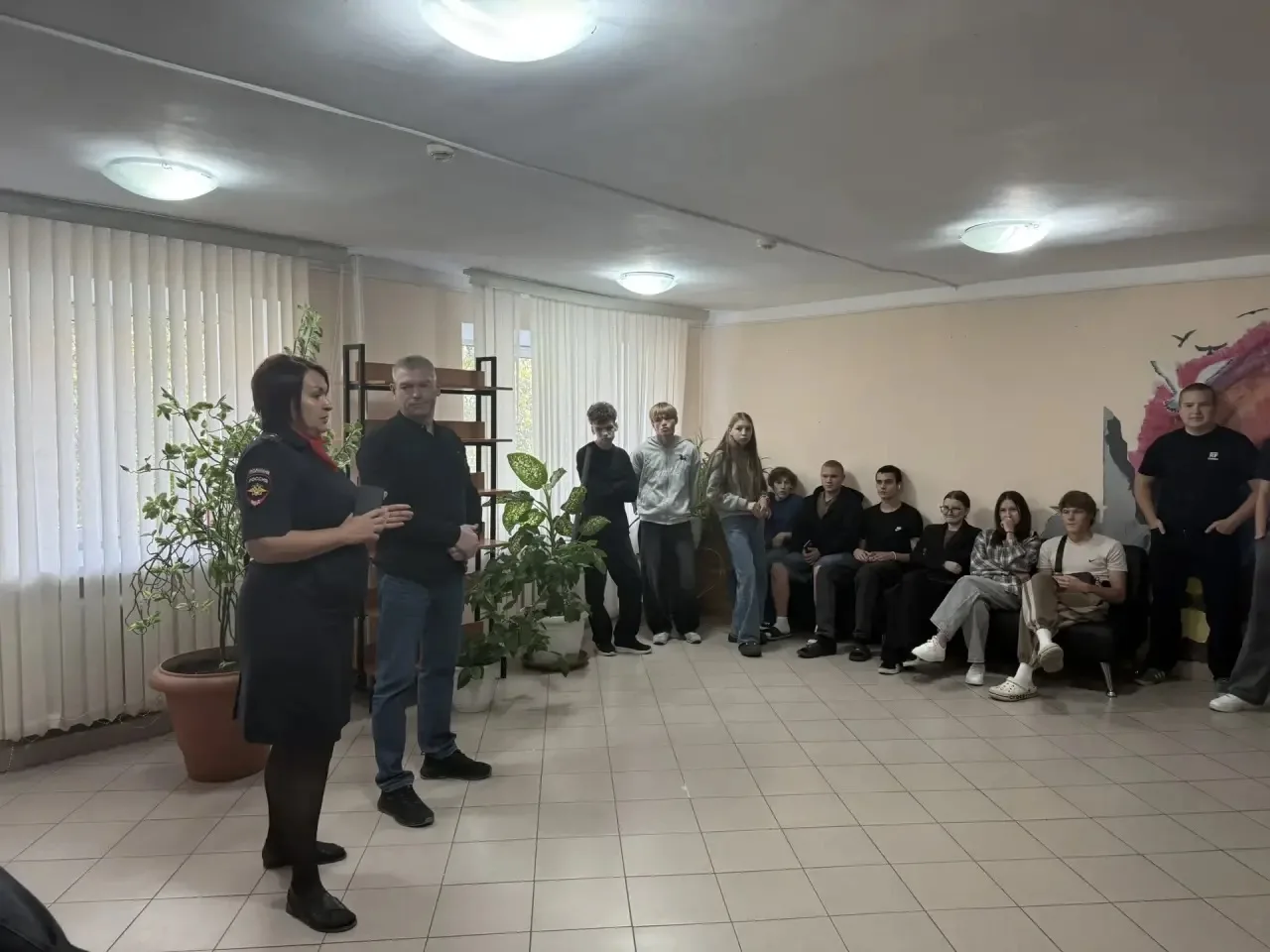 🏠 ЧТОБЫ ДОМ БЫЛ БЕЗОПАСНЫМ: ВСТРЕЧА СО СТУДЕНТАМИ ОБЩЕЖИТИЯ