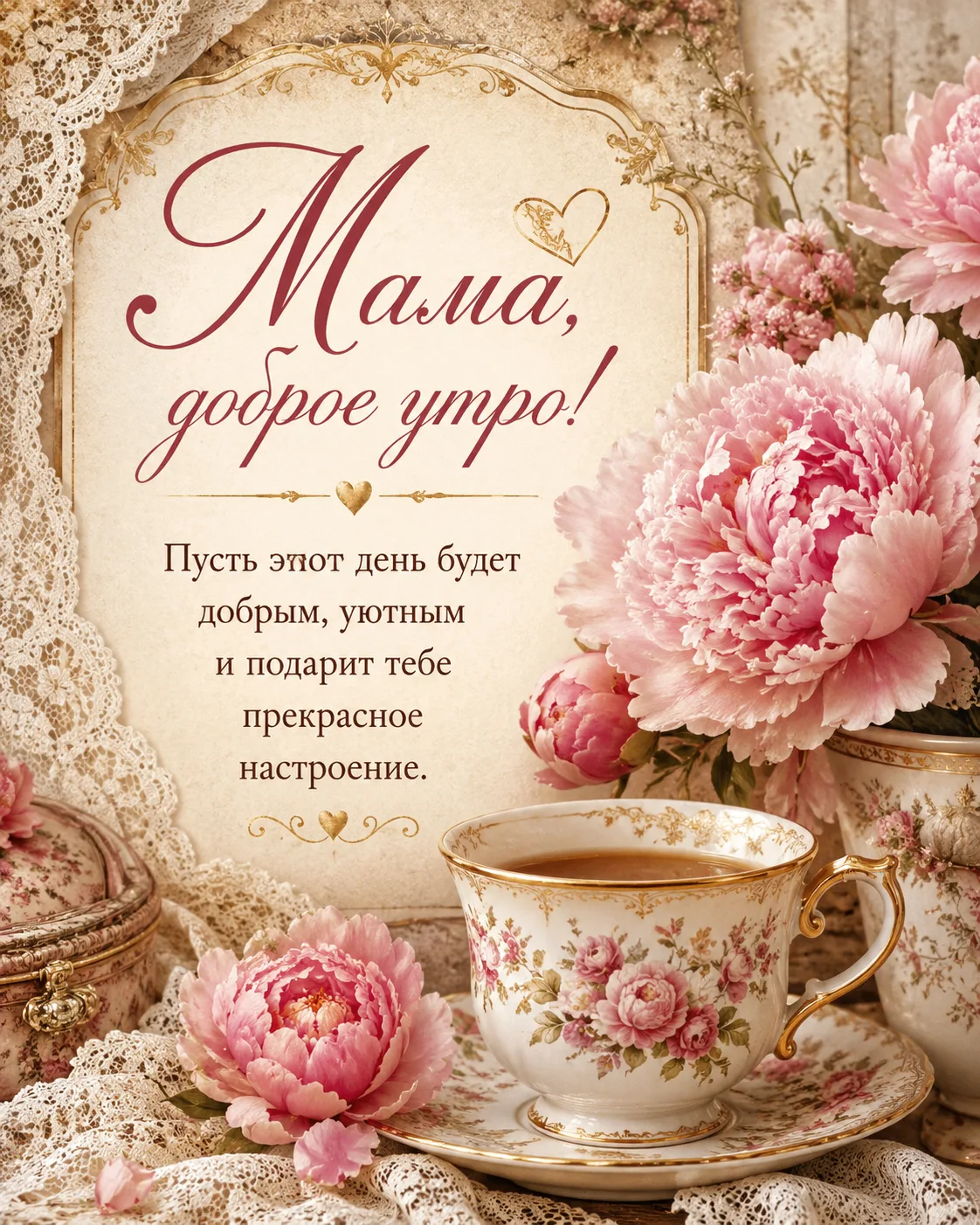 🌸 Мама, доброе утро!