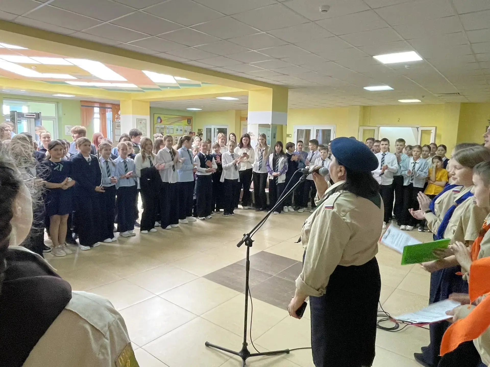 📌 Скауты отряда №69 свт. Митрофана Воронежского провели торжественный митинг 🎖✨, посвященный важной 