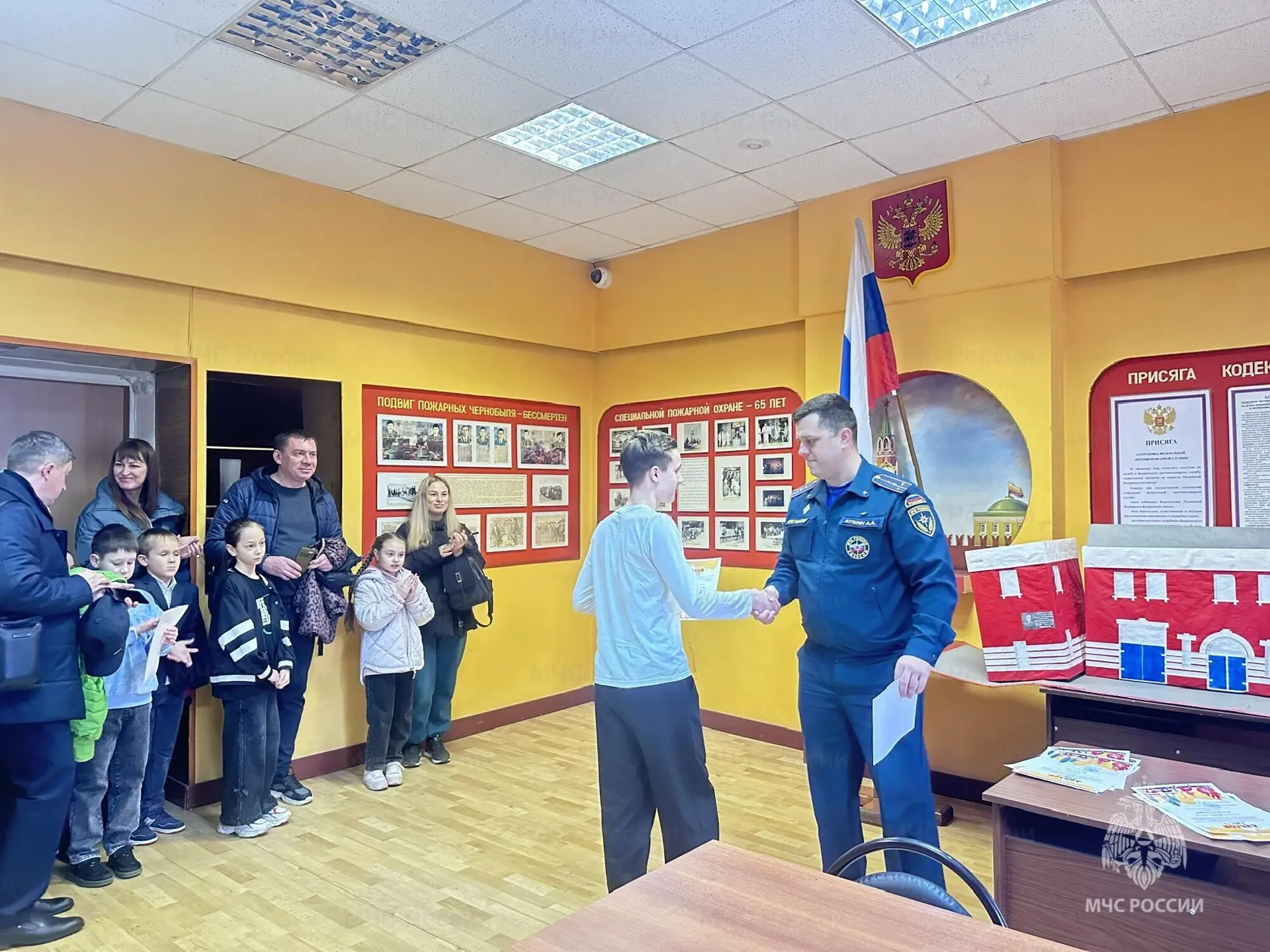 🚒 В Королёве наградили юных героев творчества «Неопалимая Купина»  Праздник, наполненный гордостью з