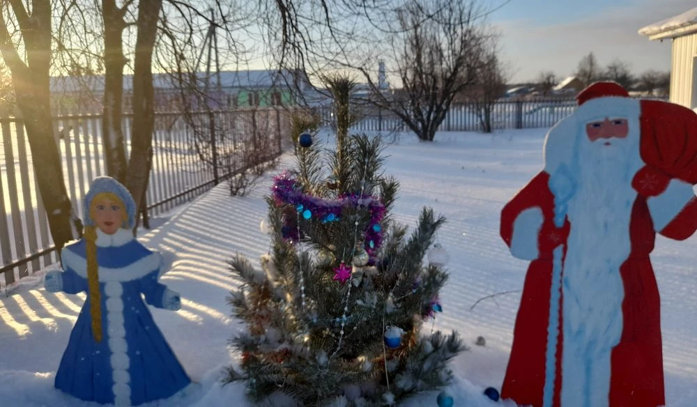 Балалар бакчасы территориясендә яңа сыннар!🎅🎅🎄