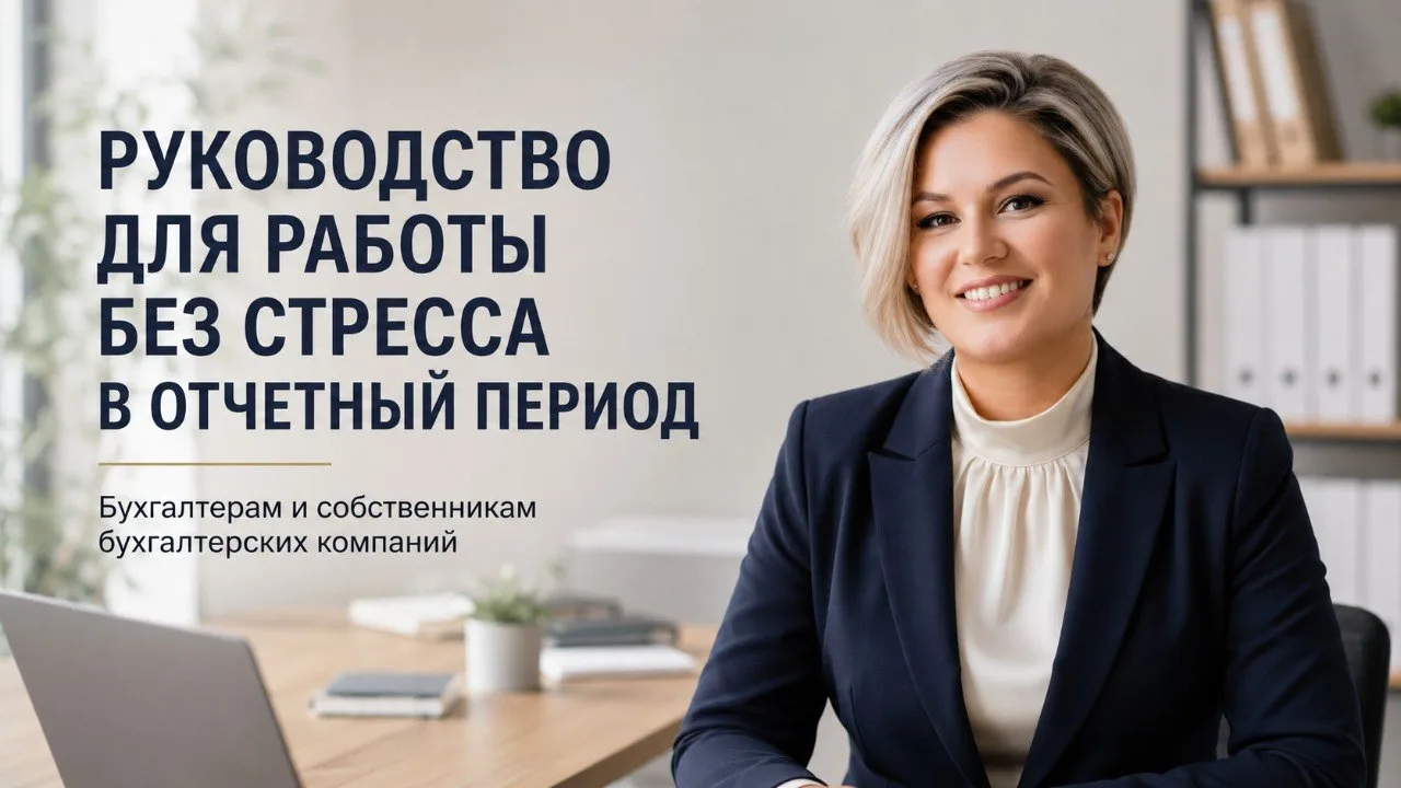 Дарю руководство для работы без стресса в отчетный период