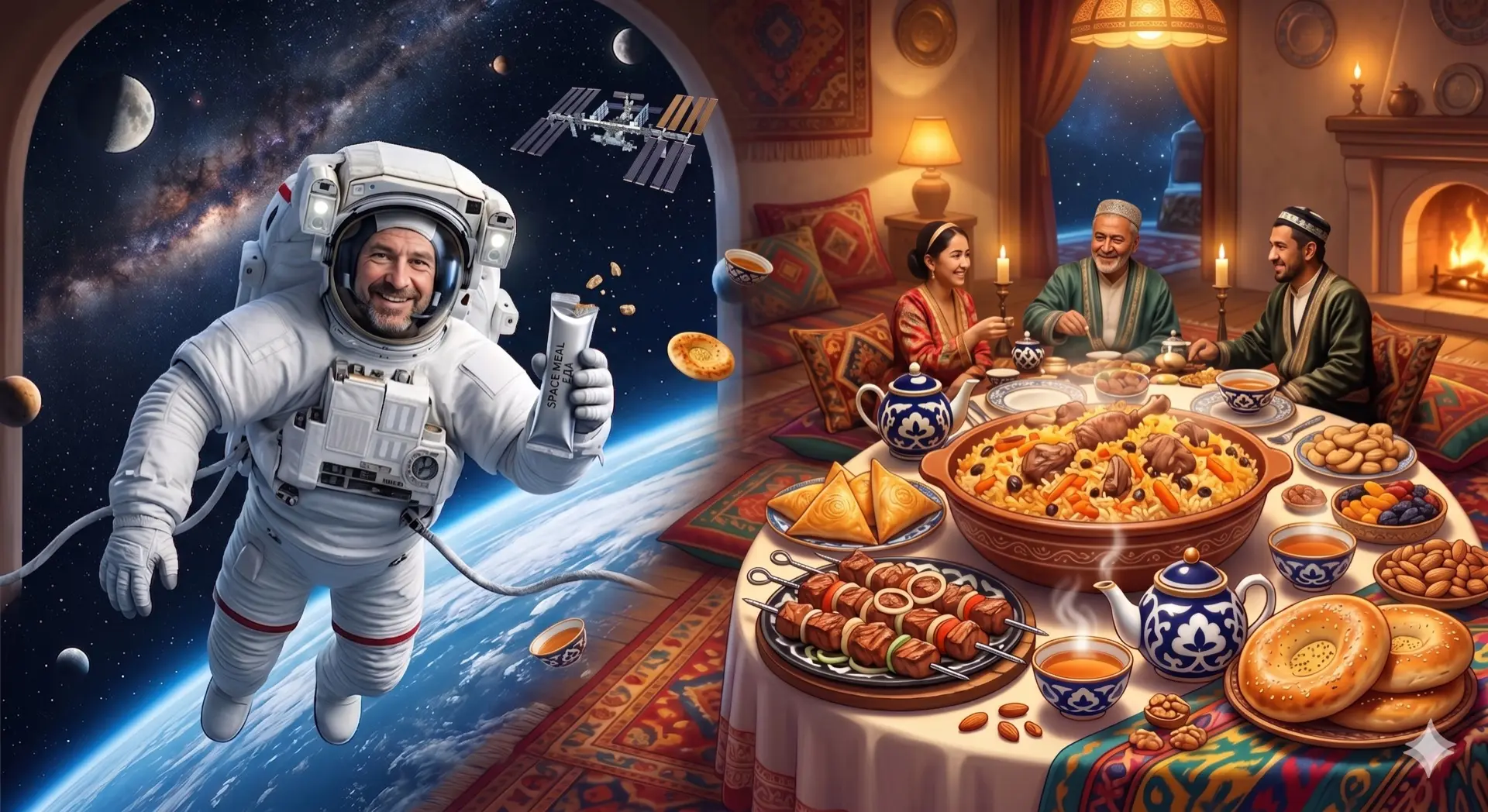 🚀 Космическое задание дня в Дастархане