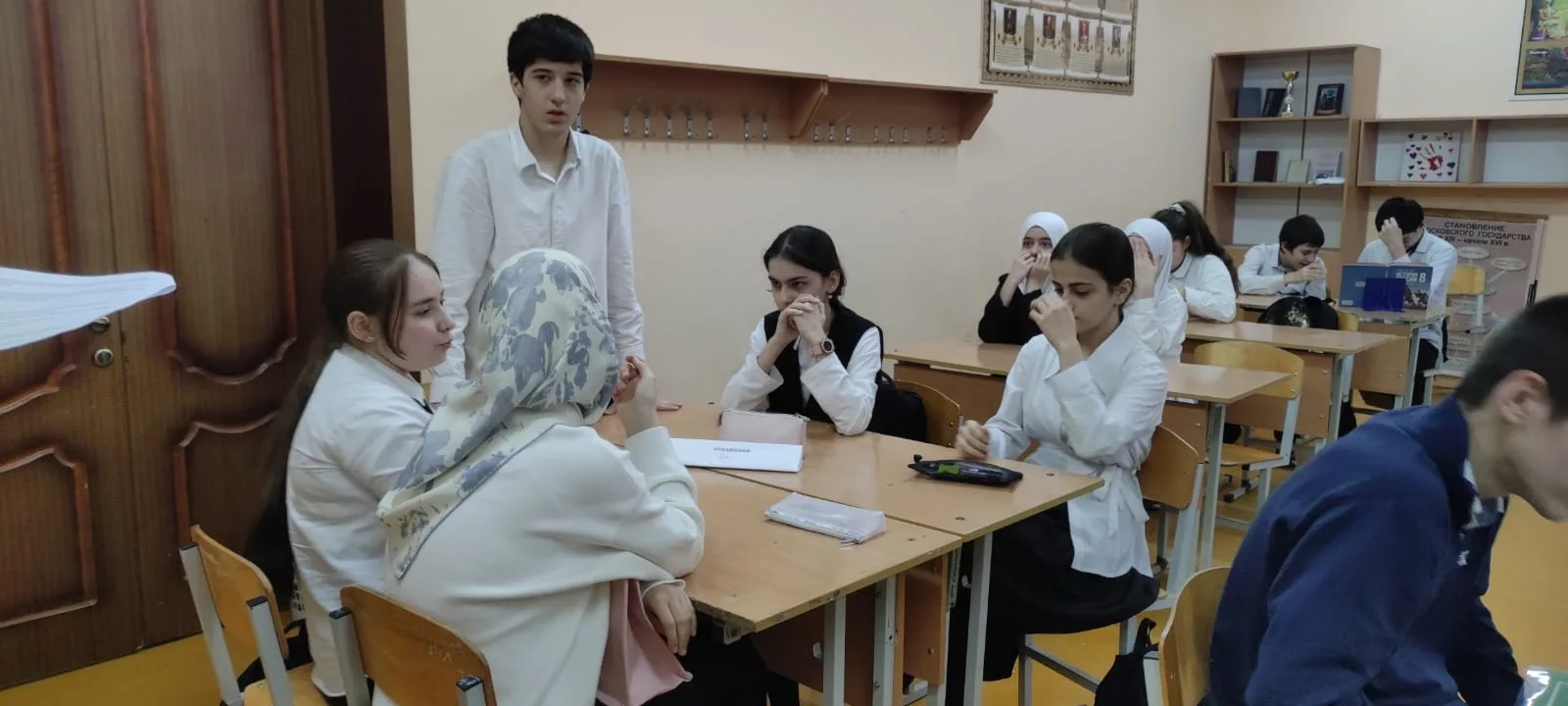 Сегодня 27 февраля 2026 г.,в рамках декады истории, наши ученики провели увлекательную интеллектуаль