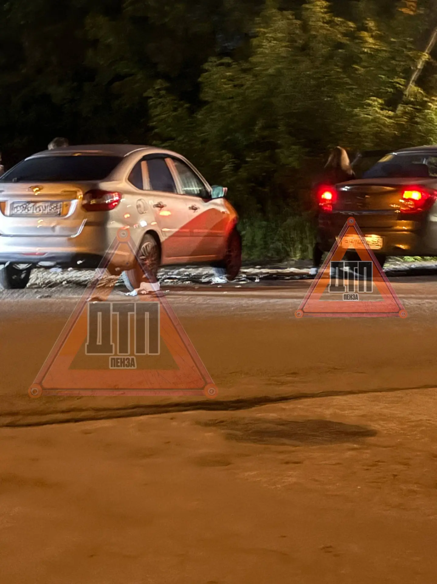 ДТП на Рябова в Пензе.