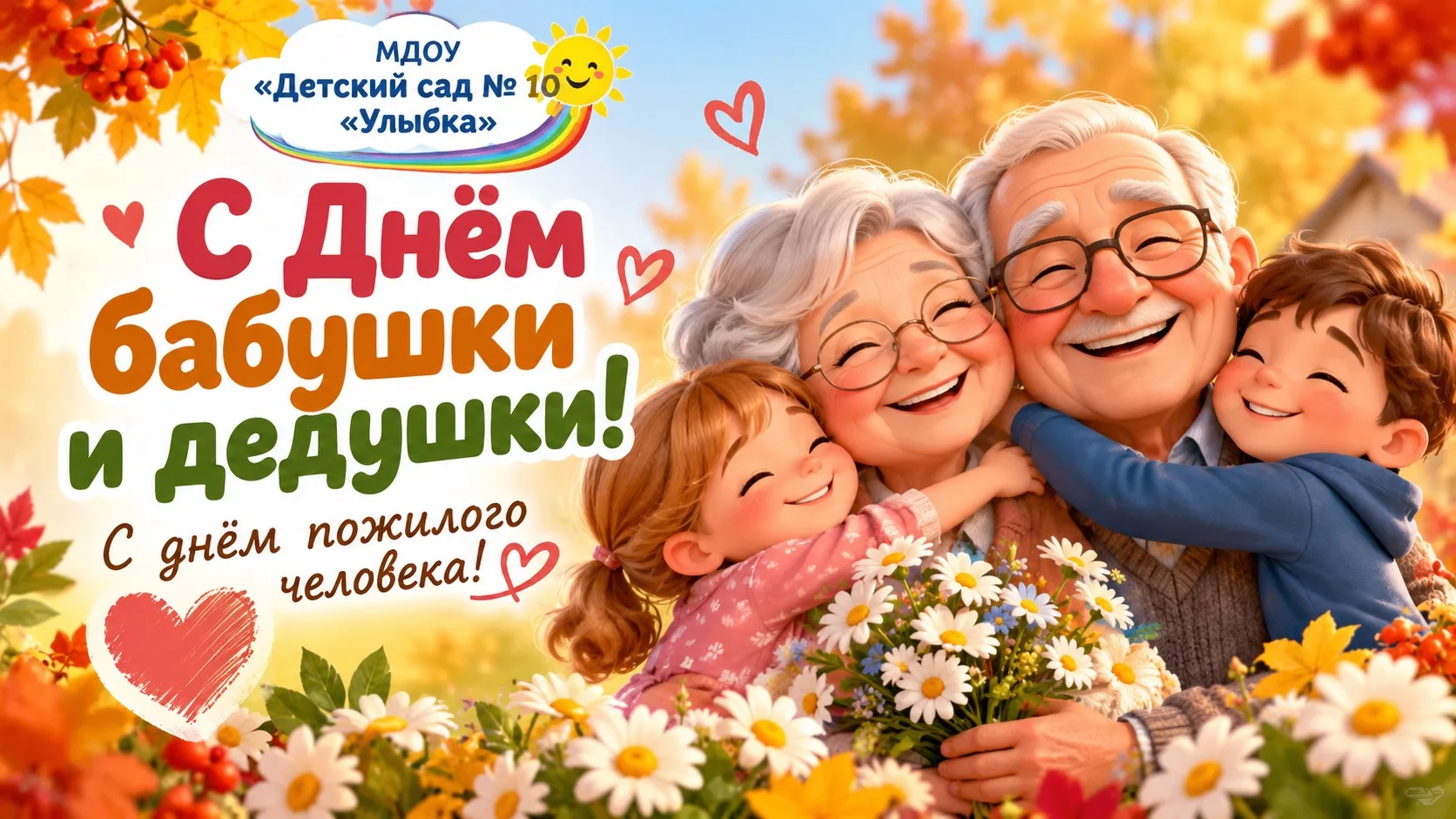 🎉 1 октября — День мудрости и уважения! 🎉