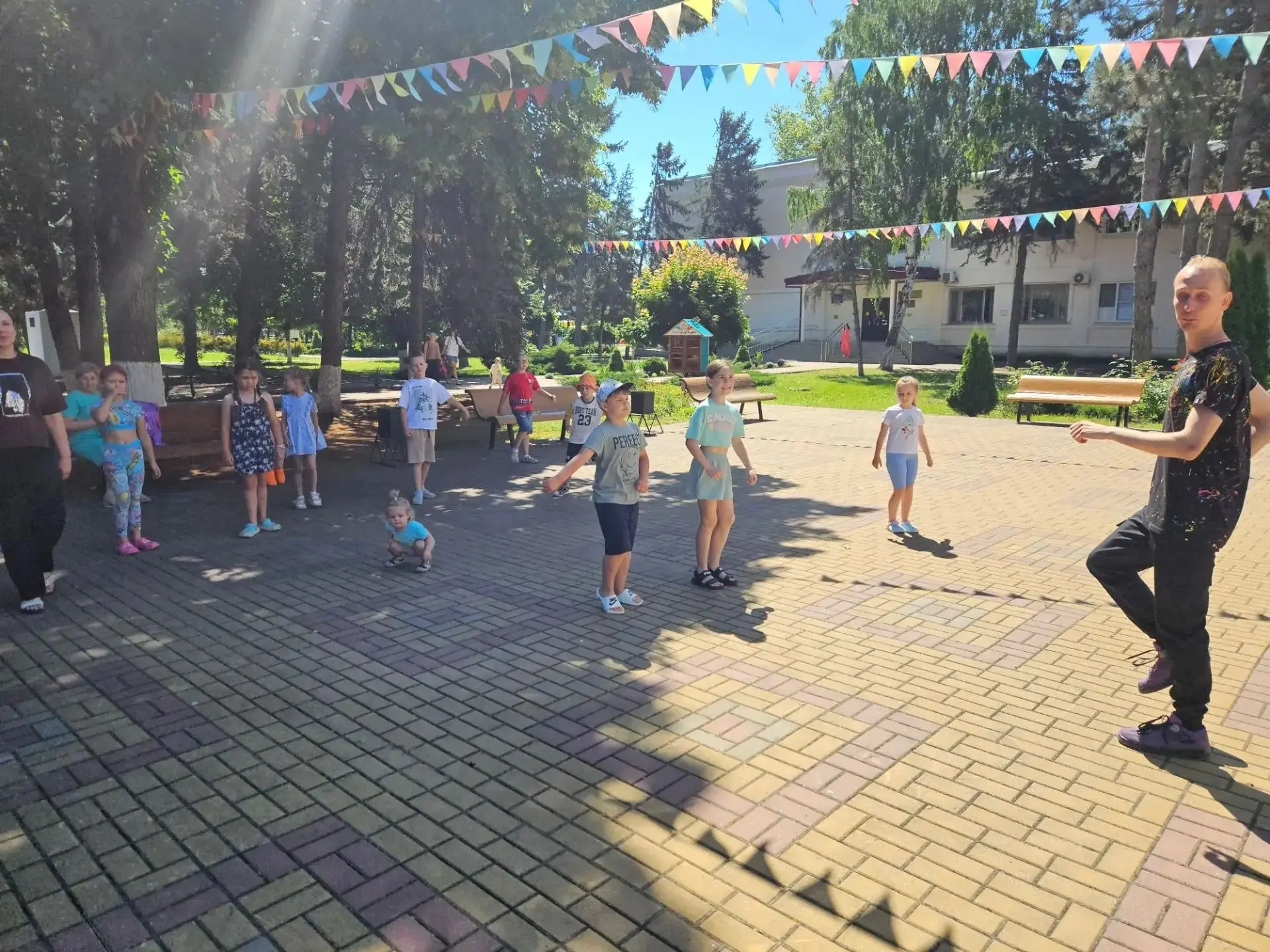 Встретили июль ярко, подвижно и позитивно!🎉