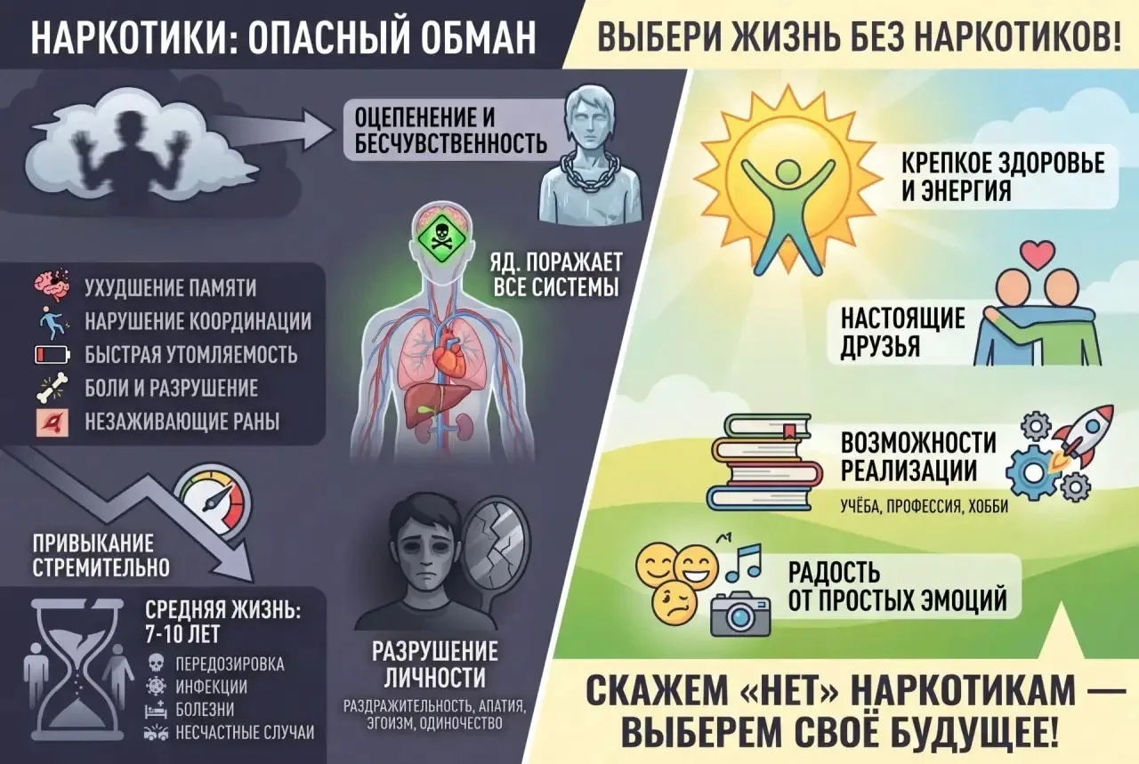 ✅В рамках месячника о антинаркотической направленности и популяризации здорового образа жизни на тер