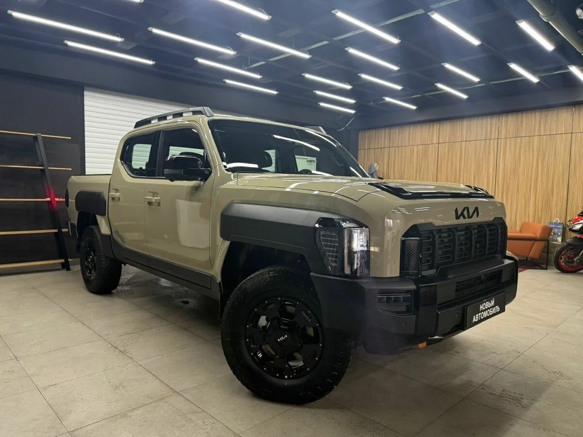 🚙🔥 Kia Tasman: корейский пикап, который ворвался в Россию и сразу устроил хаос в сегменте. Пока рыно