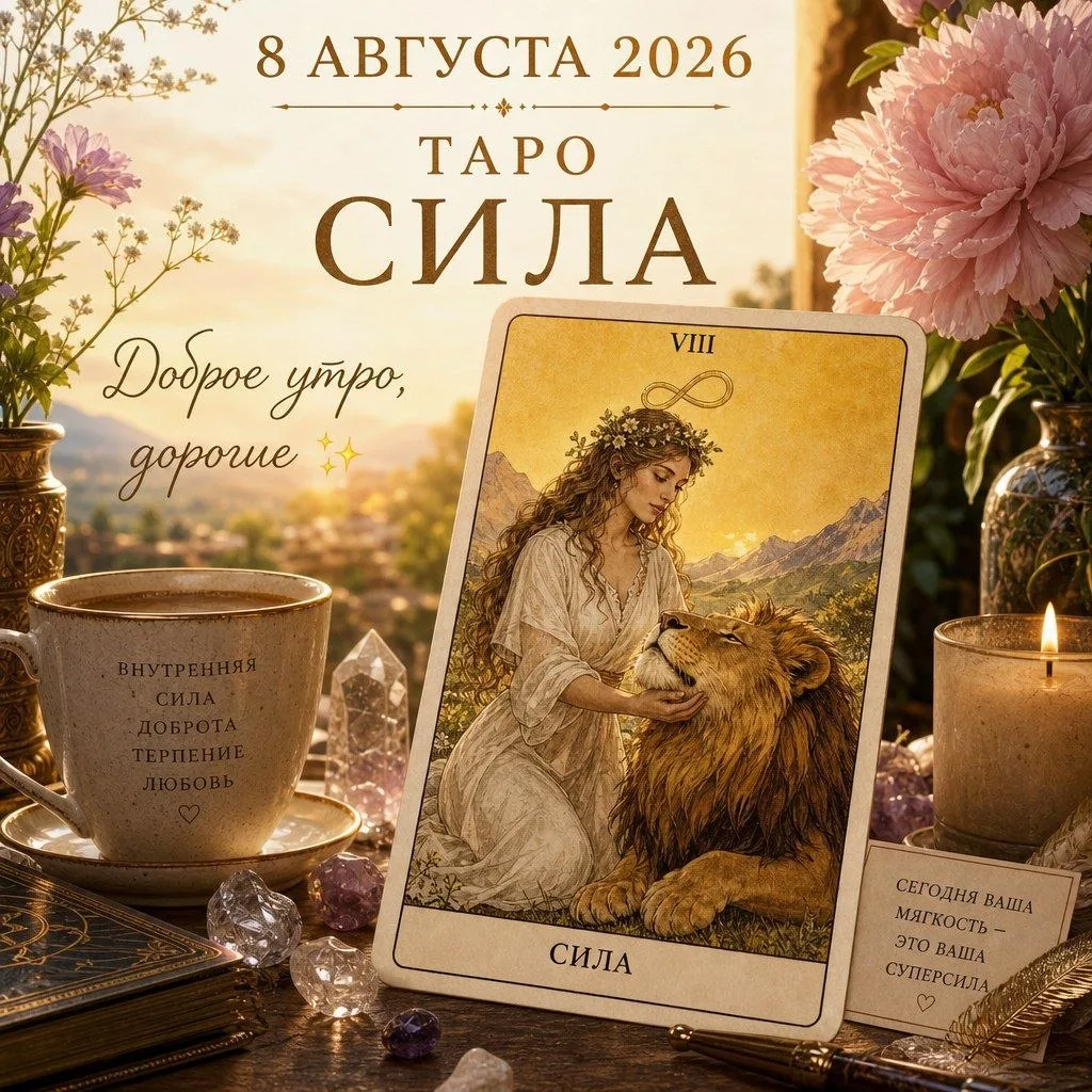 8 АВГУСТА 2026 – СИЛА