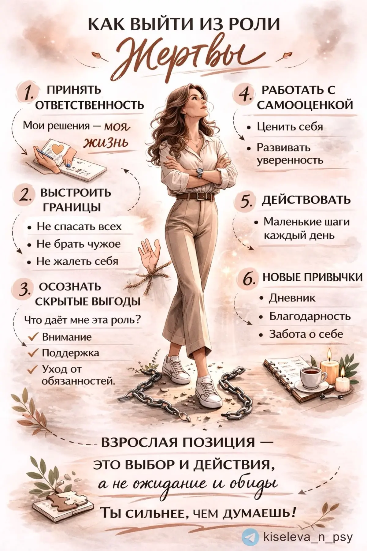 Как выйти из роли жертвы 💔