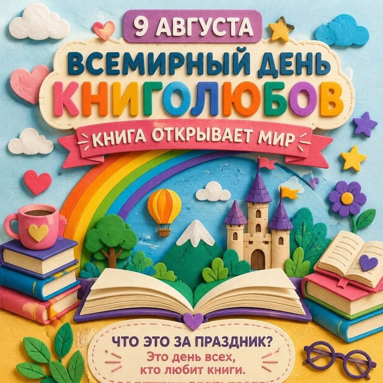 ✅️ Всемирный день книголюбов! 📚🌏