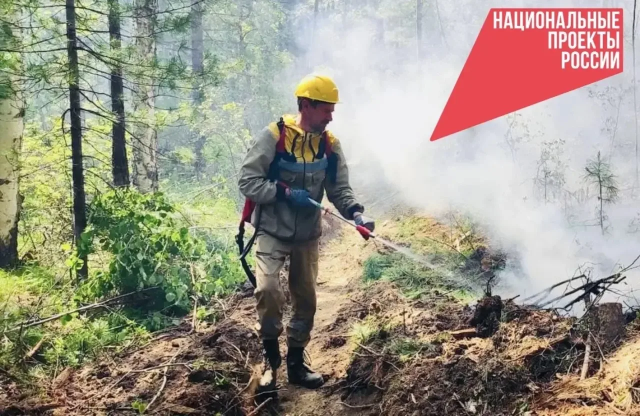 Снаряжение лесных пожарных