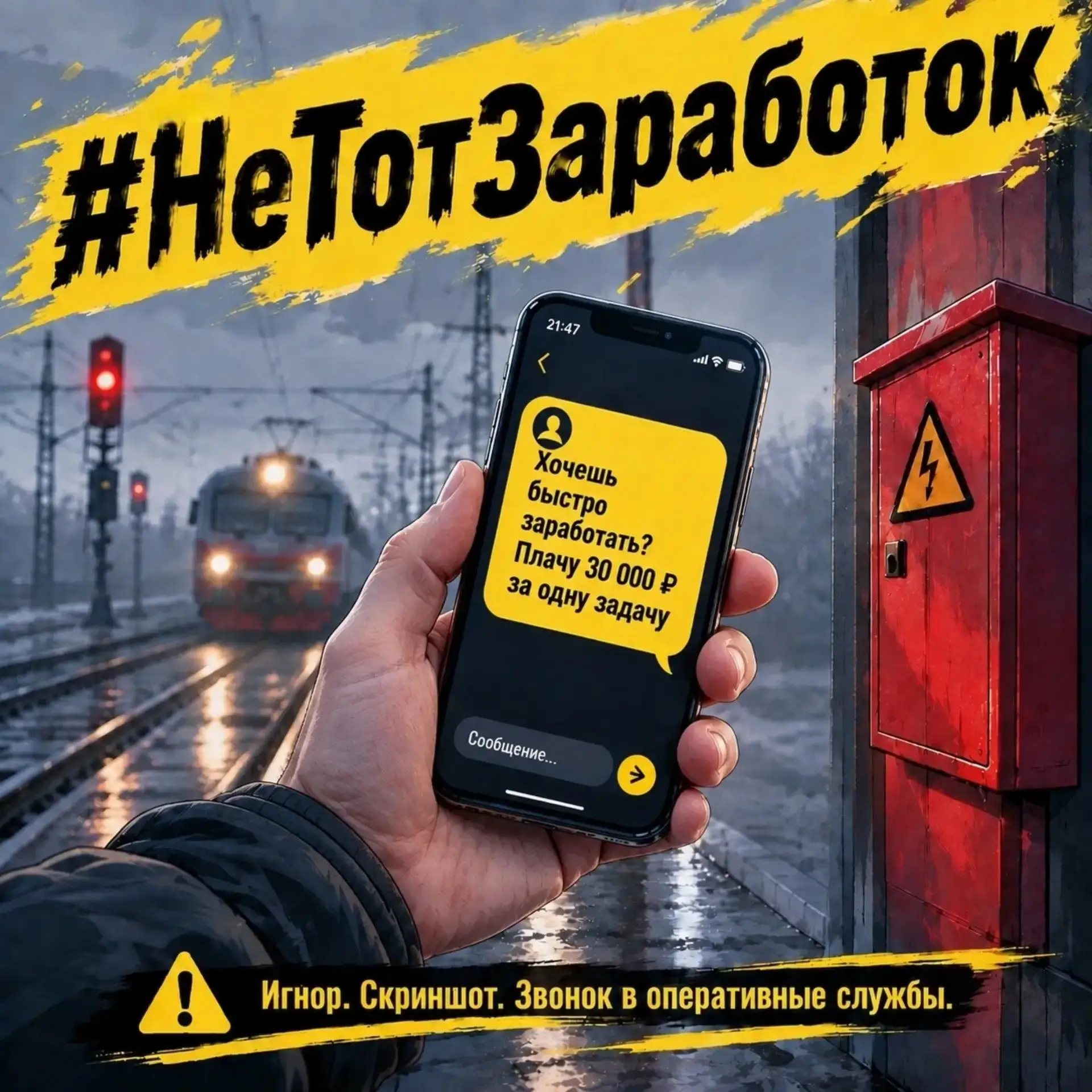 ❗️Легкие задания от незнакомцев – это не тот заработок