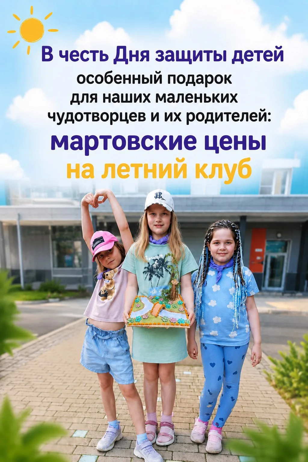 💜 В честь Дня защиты детей особенный подарок для наших маленьких чудотворцев и их роди...