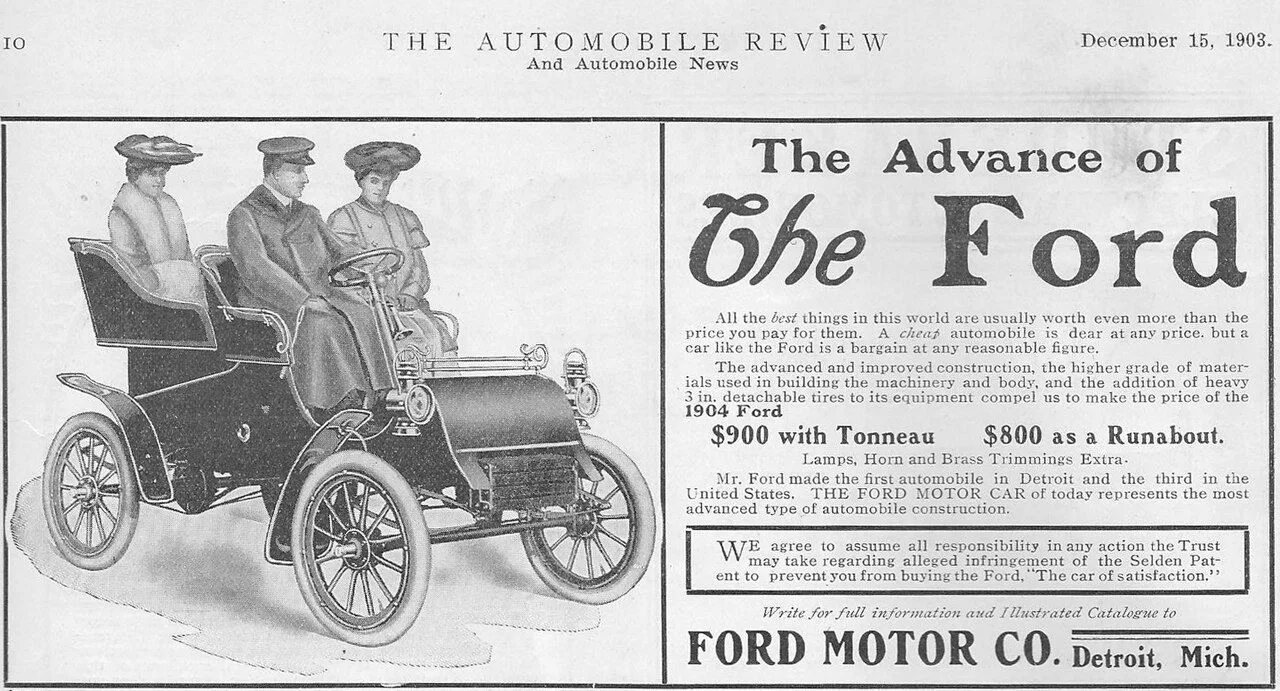 🚗 23 июля 1903 — день, с которого началась эра Ford (и массового автомобилестроения)
Ровно 123 года