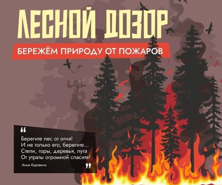 Профилактический материал в рамках участия школы в Акции "Остановим огонь вместе!"