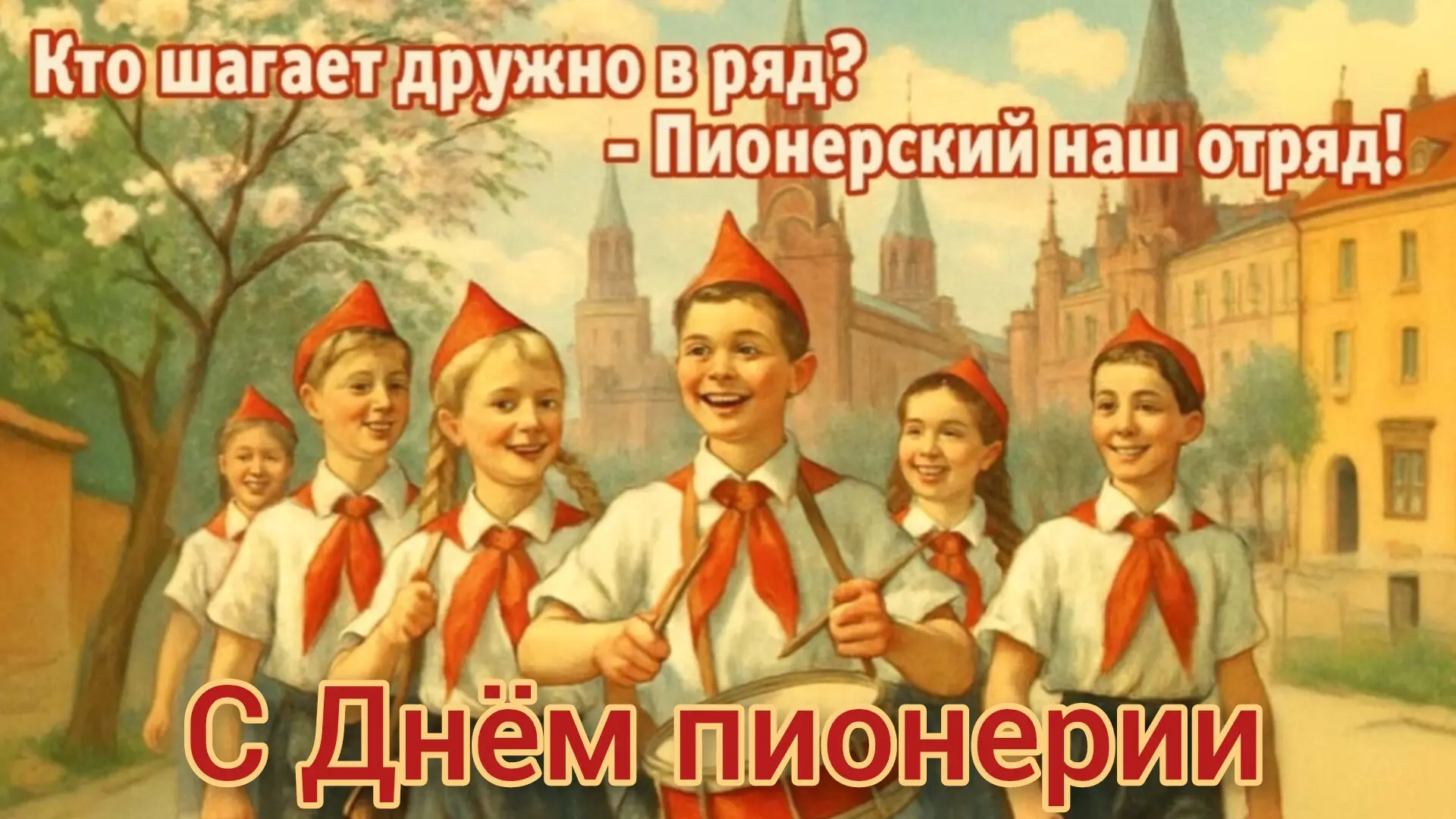 🪊  День пионерии в СССР