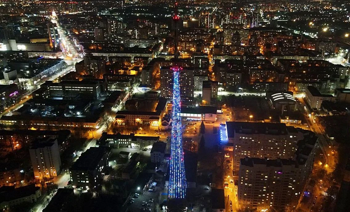 🎆 Воронежская телебашня засияет в День Госавтоинспекции