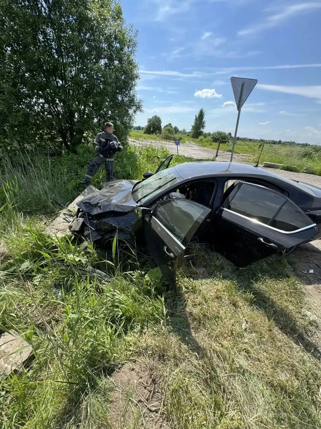 За прошедшие сутки подразделения территориального пожарно-спасательного гарнизона Ленинградской обла