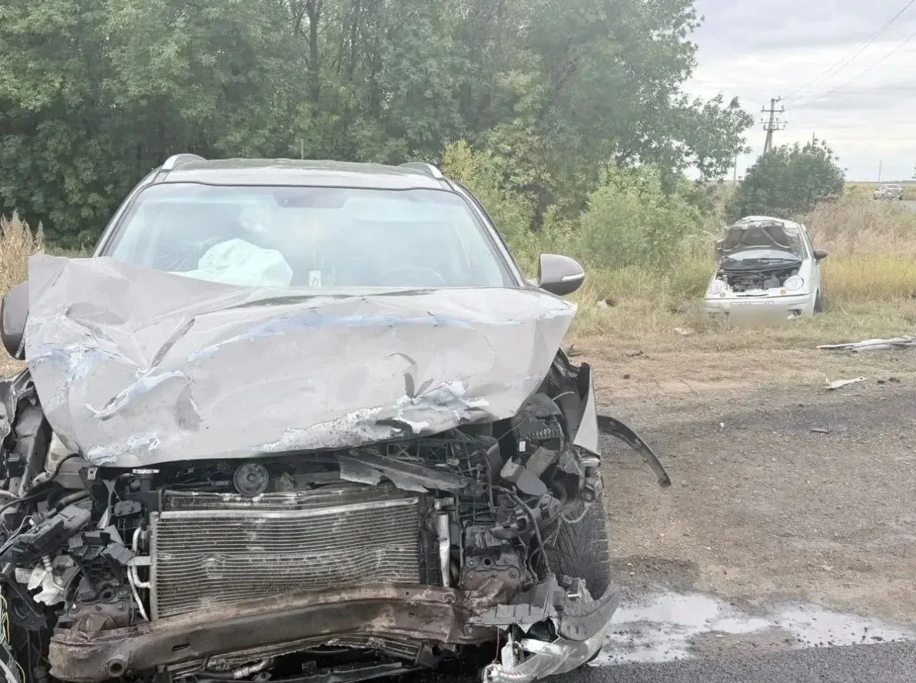 🚨 Смертельное ДТП на трассе «Оренбург — Илек»: водитель «Дэу Матиз» погиб на месте