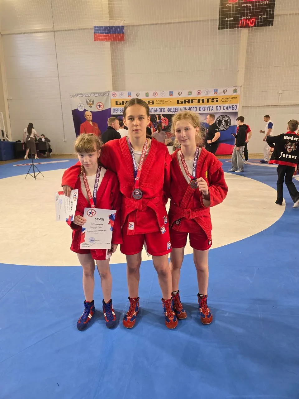 🤼‍♀️🤼 С 21 по 24 апреля в г.Людиново Калужской области прошло Первенство Центрального федерального