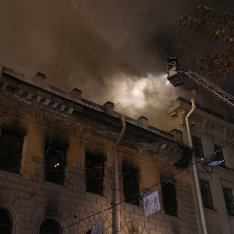 🔥🏠Пожар в особняке Миллера мог возникнуть из-за сварочных работ