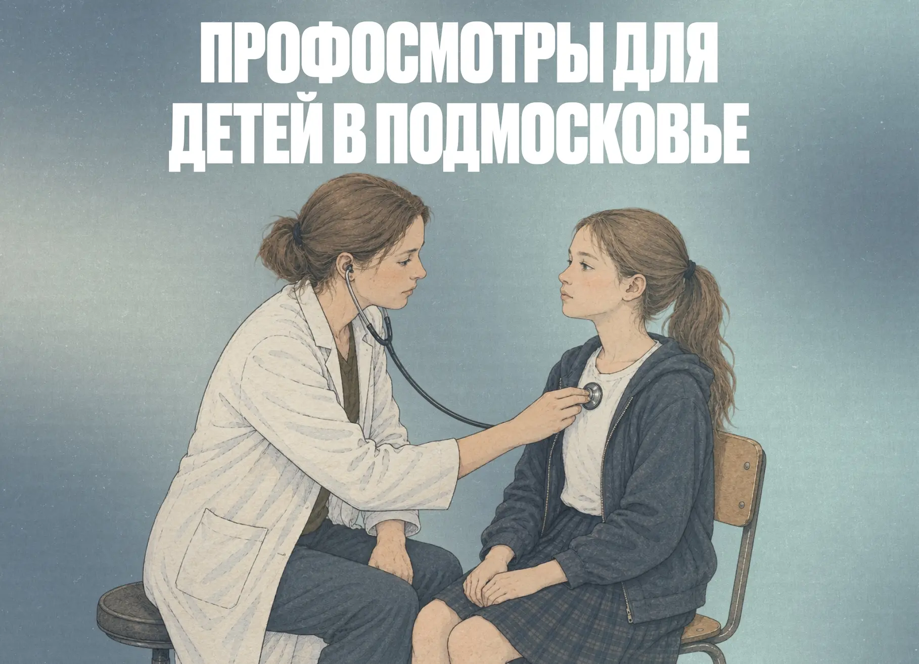 👩‍⚕️ Почти 825 тыс. детей прошли профосмотры в Подмосковье в этом году.