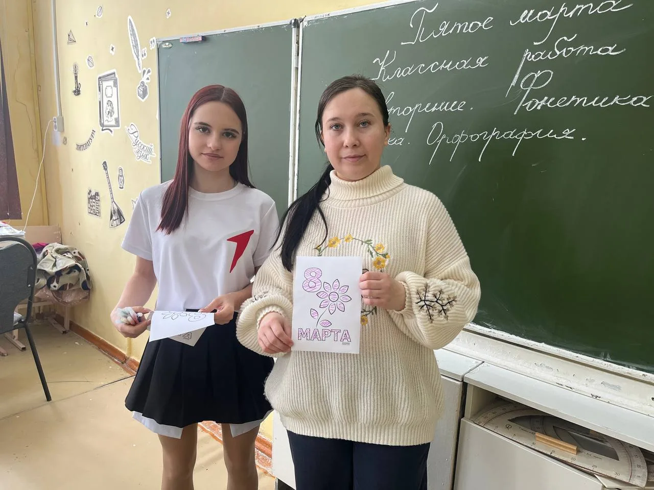 🌸 Весеннее творчество накануне 8 марта! 🎉В преддверии самого светлого весеннего праздника — Междунар