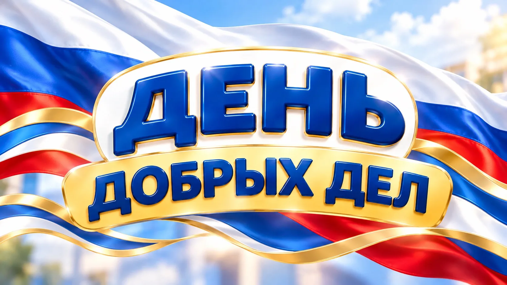 🇷🇺 ДЕНЬ ДОБРЫХ ДЕЛ!