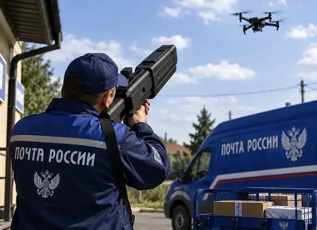 💥 Сотрудникам «Почты России» разрешили сбивать дроны.