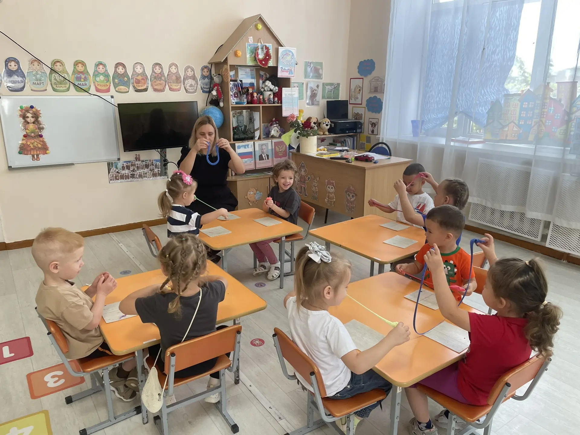 Сегодня у нас прошёл не просто урок лепки, а настоящий командный творческий марафон! Во...
