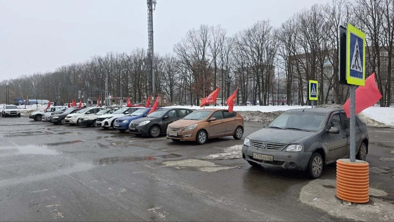 В Рязани прошел автопробег, посвященный 35-летию референдума о сохранении СССР  В Рязани состоялся а